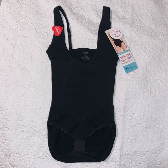 Assets by Spandex Open Bust Bodysuit - Picture 5 of 11